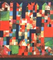 Cuadro de la ciudad con Red y G Paul Klee